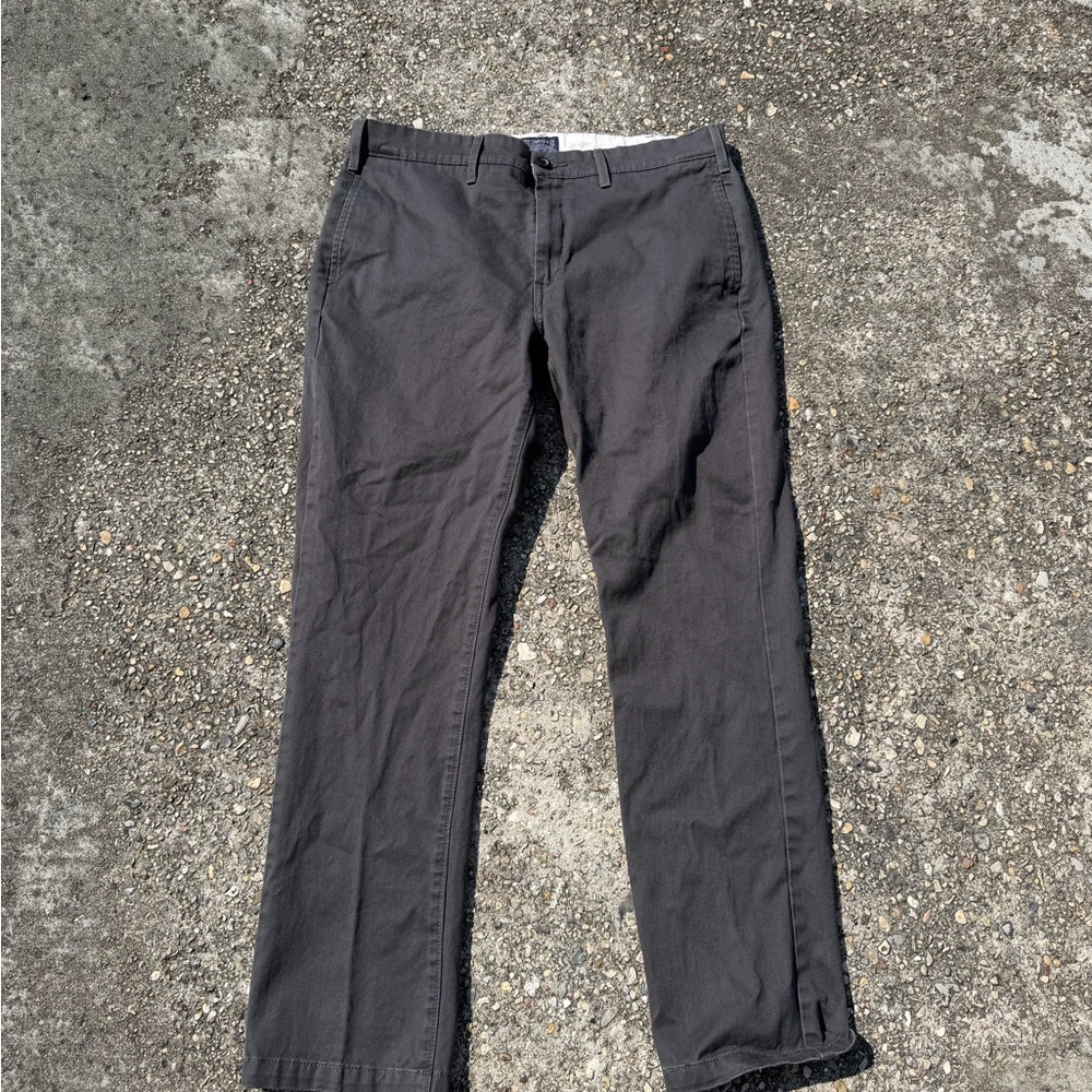 Levi’s Chino Pants Mens Gray Straight Fit Casual Workwear Skate Minimalist 32-34